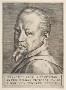 Borstbeeldportret van Frans Floris