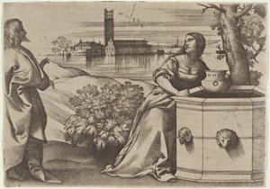 Christus en de Samaritaanse vrouw