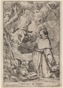 Sint Antonius van Padua door Giulio Carpioni