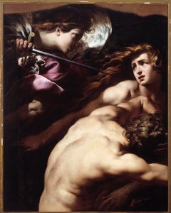 Adam en Eva door Giulio Cesare Procaccini