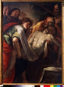 De graflegging van Christus door Giulio Cesare Procaccini