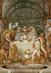 Bacchanalia (vers) door Giulio Romano