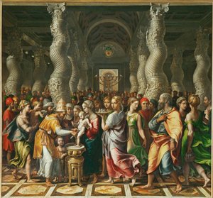 Besnijdenis ... door Giulio Romano