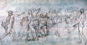Huwelijksfeest van Cupido en Psyche