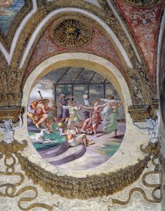 Een van de fresco