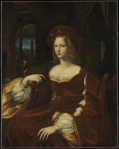 Portret van Doña Isabel de Requesens y Enríquez de Cardona-Anglesola, ca. 1518