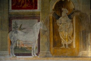 De Hal van Paarden Sala dei Cavalli in het Palazzo del Te, 1526-1534