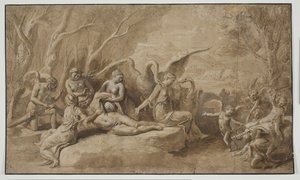 Venus Treurt om de Dood van Adonis