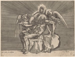 Pieta door Giulio Sanuto