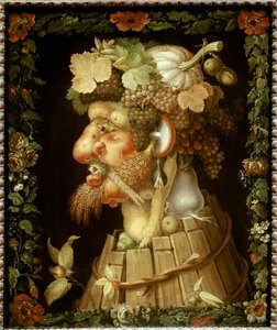 Herfst door Giuseppe Arcimboldo