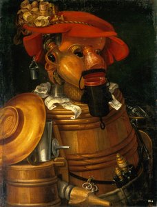 De ober door Giuseppe Arcimboldo