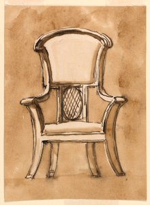 Fauteuil door Giuseppe Barberi