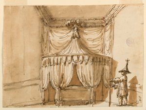 Bednis met een Figuur door Giuseppe Barberi