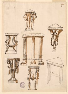 Console Tafels door Giuseppe Barberi