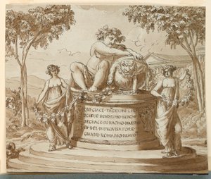 Grafmonument voor dichter Tagerini