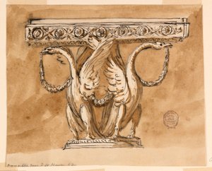 Tafel door Giuseppe Barberi