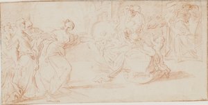 De geboorte van Pindarus door Giuseppe Bartolomeo Chiari
