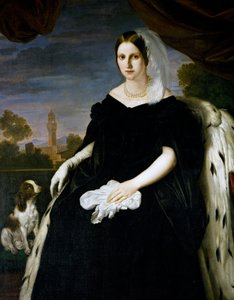 Portret van Prinses Maria Antonia van de Twee Siciliën (Palermo)