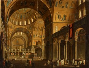 Het interieur van San Marco