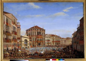 Bezoek van Napoleon I aan Venetië van 28 november tot 8 december 1807: De keizer presideert de regatta