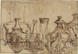 Ontwerpen voor Vazen door Giuseppe Cades