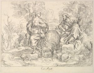 Christus verschijnt aan Maria Magdalena door Giuseppe Canale