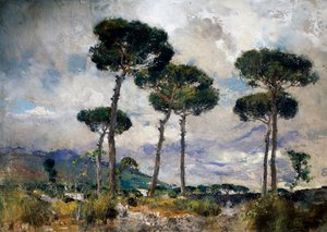 Pijnbomen door Giuseppe Casciaro