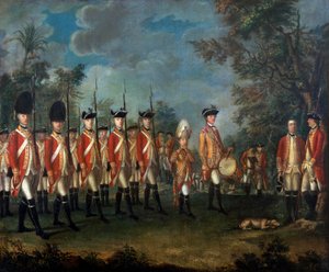 Lord George Lennox, Kolonel van het 25e Regiment Voetvolk, ca.1771