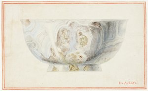 Agaat Kom door Giuseppe Grisoni