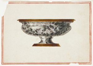 Stenen bekken door Giuseppe Grisoni