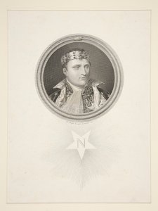 Napoleon als Koning van Italië door Giuseppe Longhi