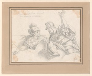 Twee Romeinse Soldaten in Gesprek