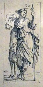 17e Eeuwse tarotkaarten door Giuseppe Maria Mitelli door Giuseppe Maria Mitelli