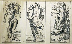 17e-eeuwse tarotkaarten door Giuseppe Maria Mitelli