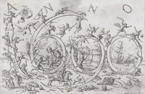 Anno 1690 door Giuseppe Maria Mitelli