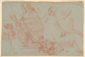 Knielende figuren door Giuseppe Passeri