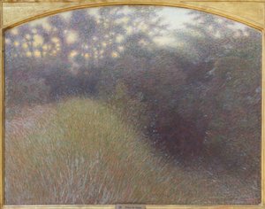 Zonsondergang, Giuseppe Pellizza da Volpedo door Giuseppe Pellizza da Volpedo