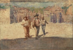 De Ambassadeurs van de Honger door Giuseppe Pellizza da Volpedo