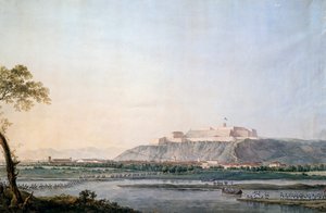 Frans leger steekt Scrivia over, Napoleontische oorlogen door Giuseppe Pietro Bagetti