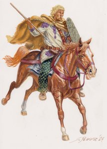 Bagaudae rijden door Giuseppe Rava