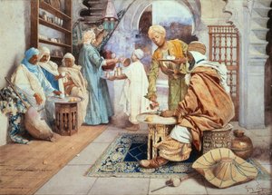 Een Arabisch café