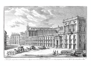Verzameling van de mooiste antieke en moderne gezichten van Rome... door Giuseppe Vasi