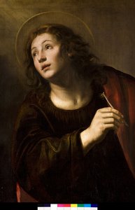 Sint Johannes de Evangelist door Giuseppe Vermiglio