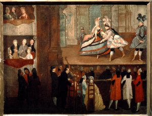 Opera Serie, eind 18e eeuw (olieverf)