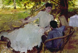 In de hangmat II, 1884