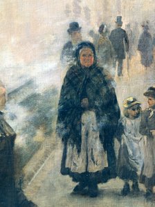 Westminster door Giuseppe or Joseph de Nittis