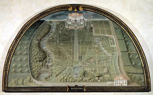 Villa di Pratolino door Giusto Utens