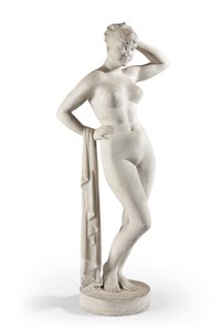 Mae West (gips) door Gladys Lewis Bush