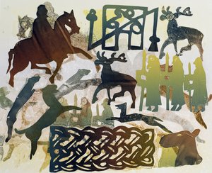 Oude reizigers, 1995 door Gloria Wallington