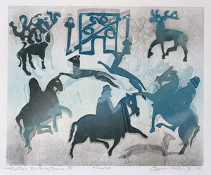 Pictische jachtscène III, 1995